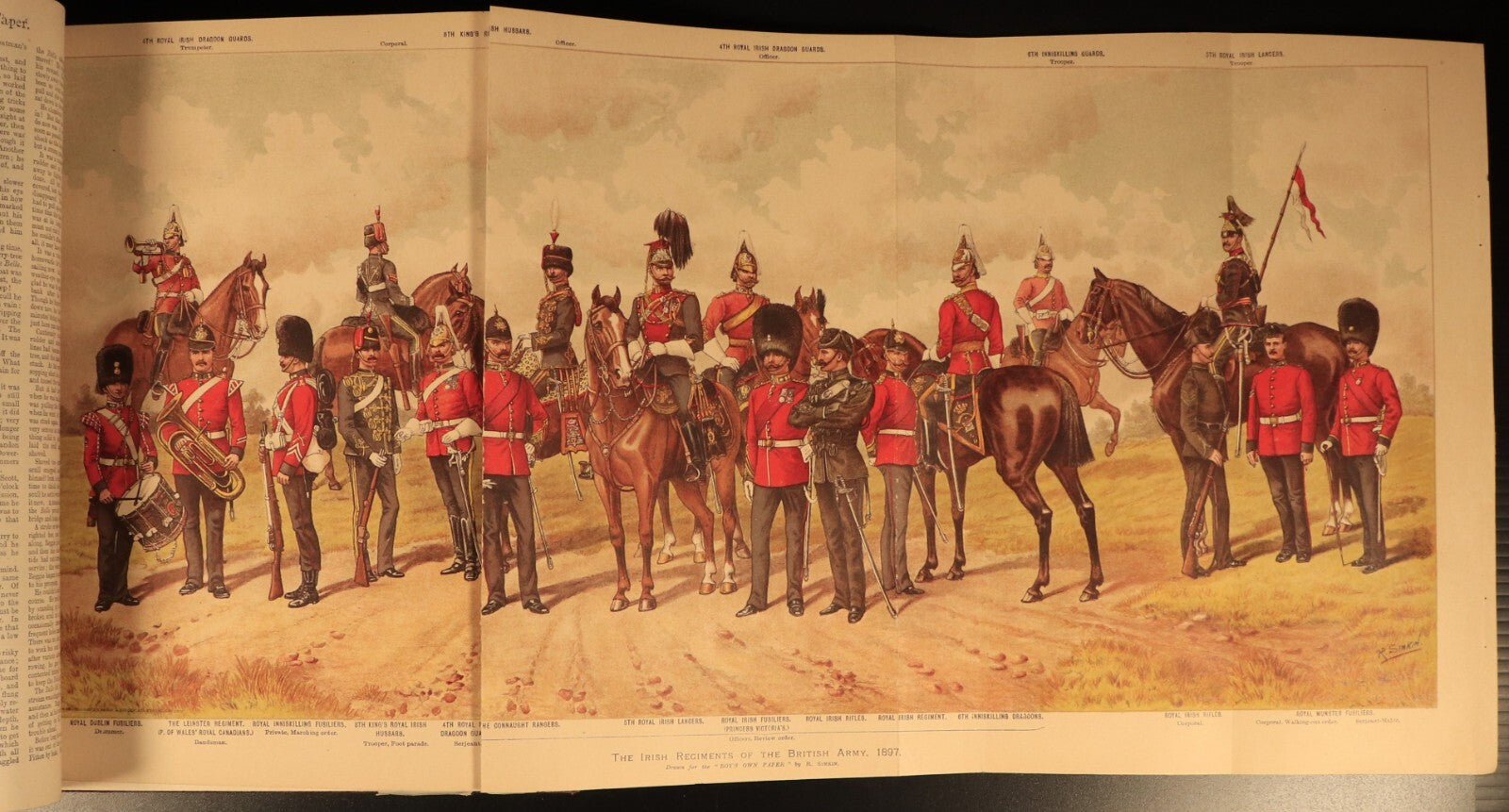 The Boys Own Annual 1897-98 Antique British Illustrated Boys Book Boys Own Paper