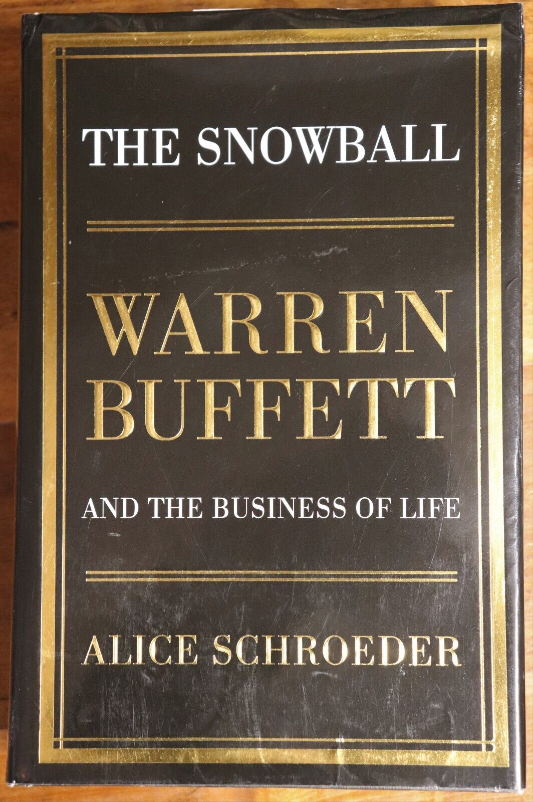 2008 The Snowball: Warren Buffet Business Of Life Financial Investing Book