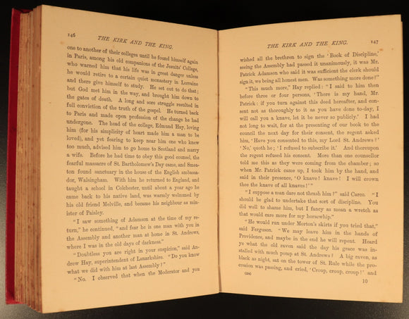 1902 The Lost Ring by M. Clerke Melville Antique Scottish Fiction Book