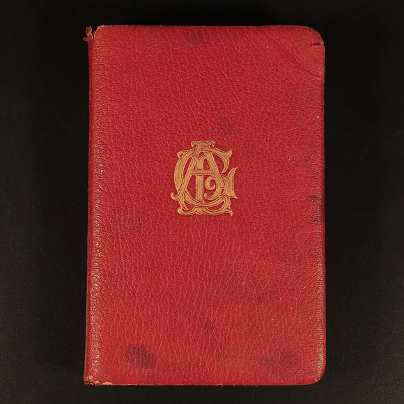 1913 Poetical Works Of Adam Lindsay Gordon Antique Australian Poetry Book