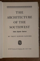 1950 The Architecture Of The Southwest T. Sanford Antique Reference Book-2
