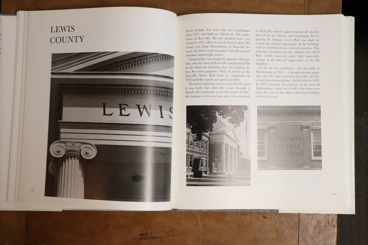 1977 Historic Courthouses of New York State 1st Edition Architecture Book