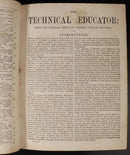 1872 2vol The Technical Educator Antique General Reference Book Set Illustrated-8