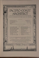 1926 Pacific Coast Architect Magazine March Architecture Reference Magazine Book-2