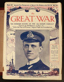 1915 23vol The Great War Standard History Of All-Europe Conflict Military Books-2