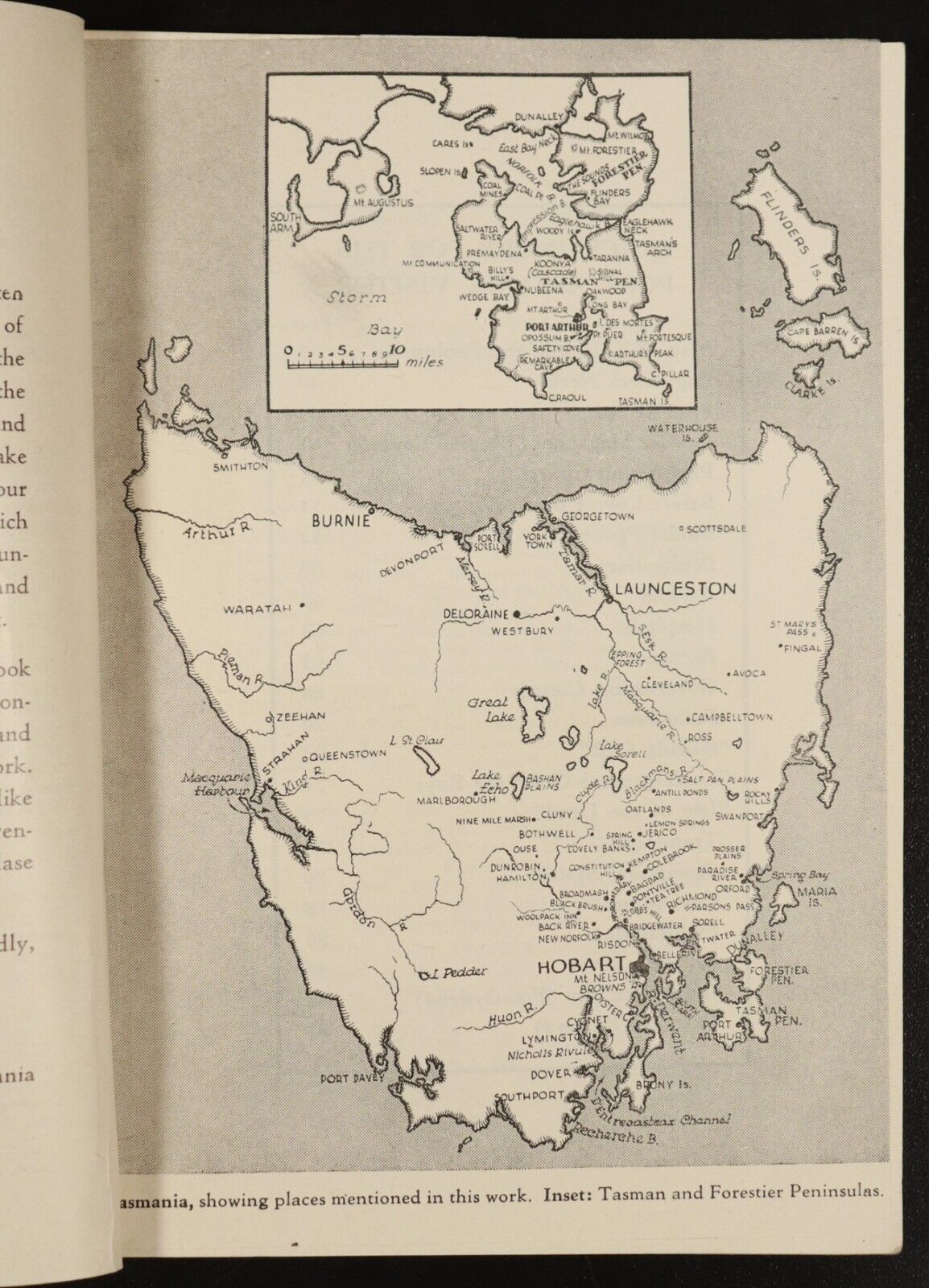 1951 Shadow Over Tasmania by Coultman Smith Australian Convict History Book