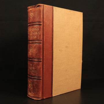1912 Martin Chuzzlewit by Charles Dickens Antique Fiction Book Gresham V7