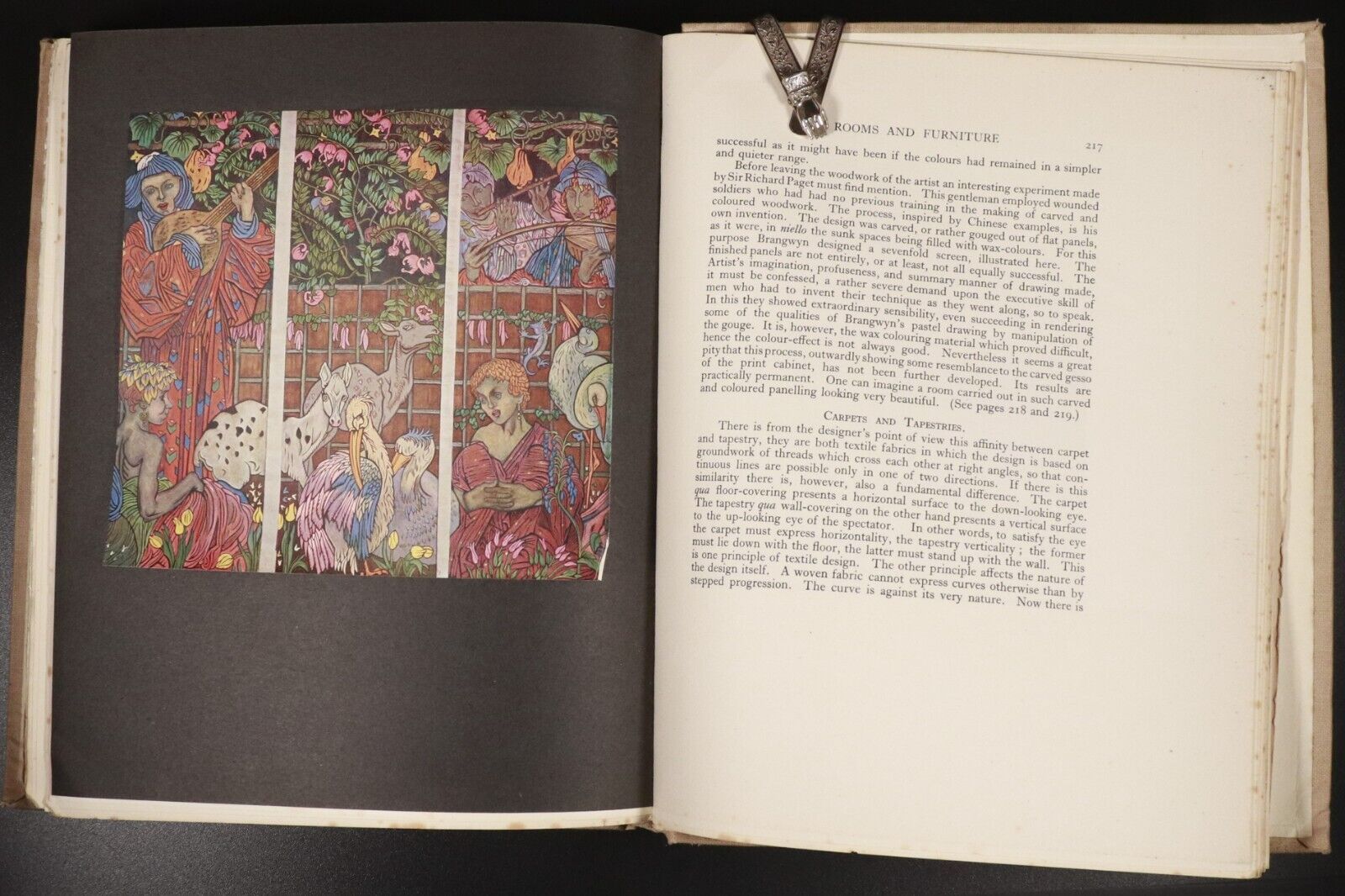 1924 The Decorative Art Of Frank Brangwyn by H. Furst Antique Art Book 1st Ed.