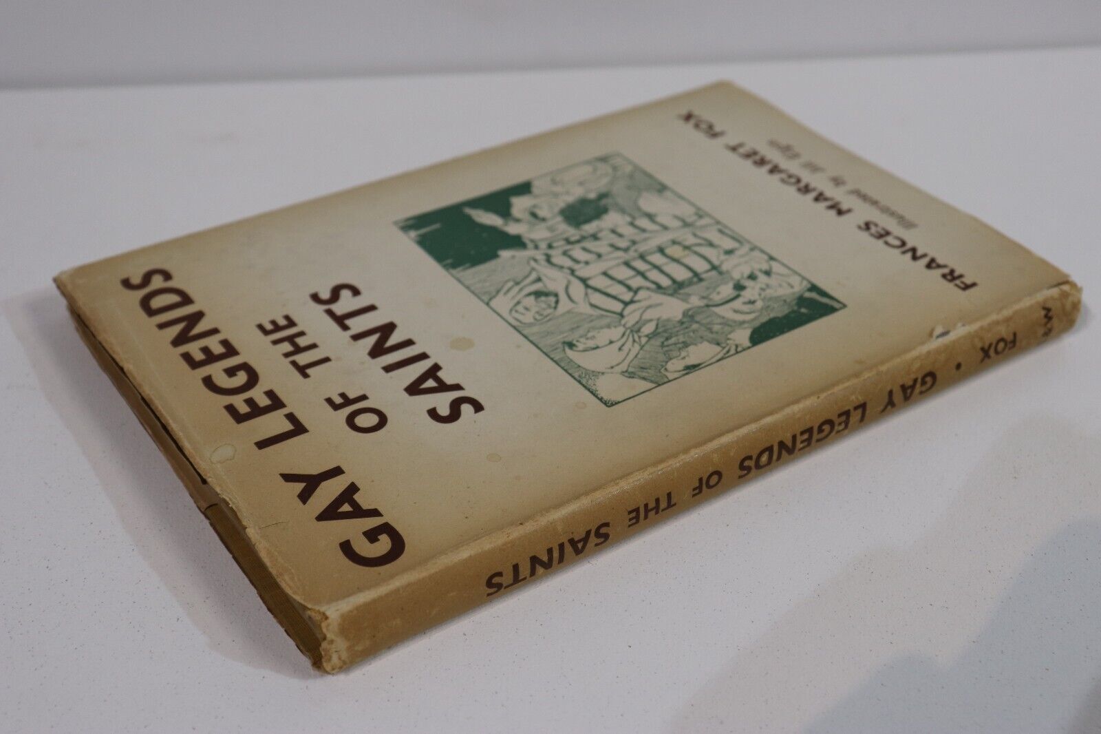 1944 Gay Legends Of The Saints Antique Religious Theology Literature Book