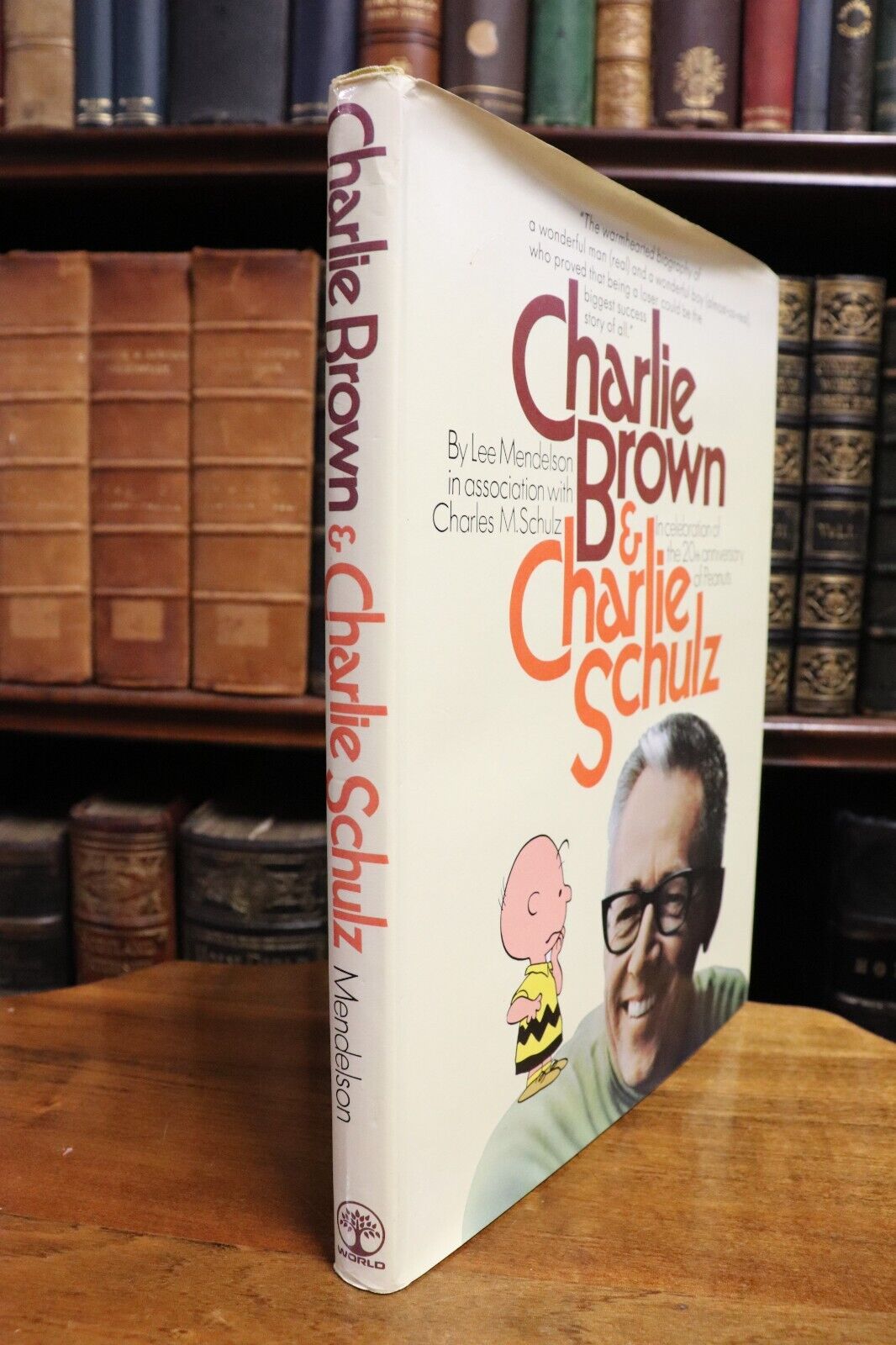 1970 Charlie Brown & Charlie Schulz by L Mendelson Vintage Pop Culture Book