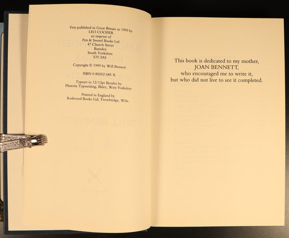 1999 Absent Minded Beggars W. Bennett SIGNED Boer War Military History Book 1st