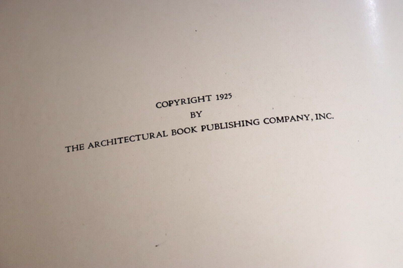 1925 Portals, Doorways & Windows Of France 1st Edition Architecture Book