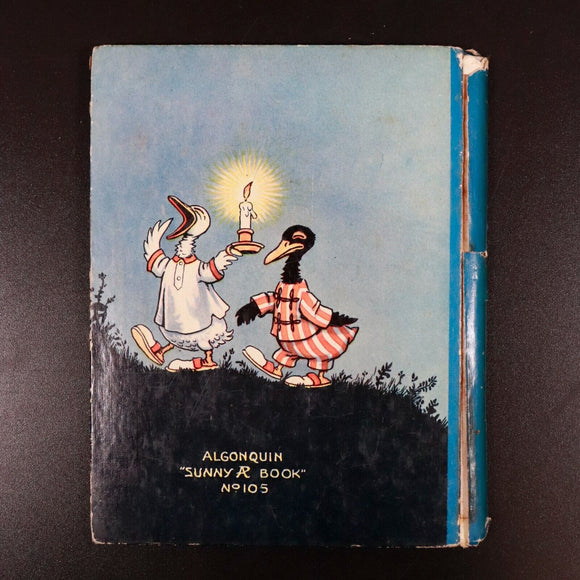 1928 The Dinky Ducklings by Lang Campbell Antique Childrens Book Illustrated