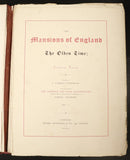 1869 4vol The Mansions Of England In Olden Time Antiquarian Architecture Books-4