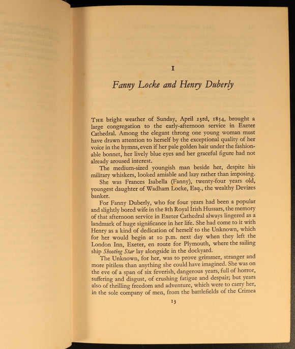 Mrs Duberly's Campaigns by EEP Tisdall 1963 Military History Book Crimean War