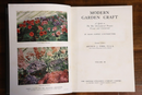 1936 3vol Modern Garden Craft by AJ Cobb Antique Gardening Reference Book Set-6