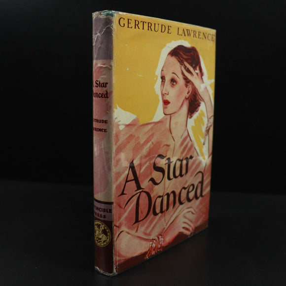 1945 A Star Danced - Gertrude Lawrence Antique Autobiography Book London Musical