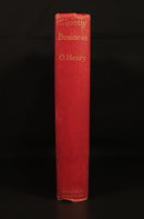 1910 Strictly Business by O. Henry 1st Edition Antique American Fiction Book-14