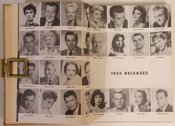 1956 Daniel Blum's Screen World Vintage Film & Cinema History Book