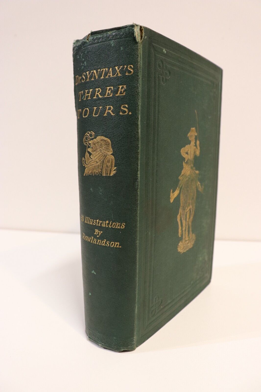 1869 Doctor Syntax's Three Tours by William Combe Antique British Fiction Book