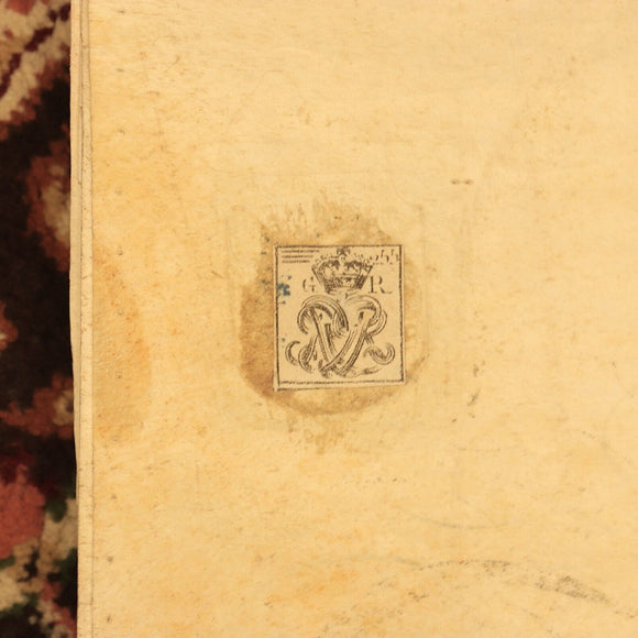 1789 Indenture Conveyance English Legal Document Manuscript Vellum Lease