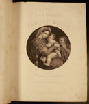 1855 The Catholic Family Bible + 1851 The New Testament Antiquarian Bible Rebind-8