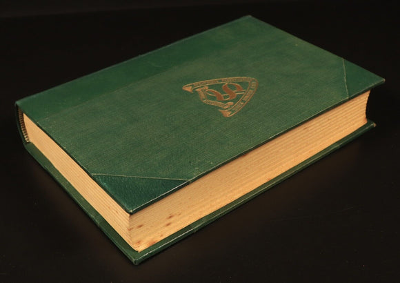 c1930 Under The Greenwood Tree by Thomas Hardy Antique Fiction Book Leather