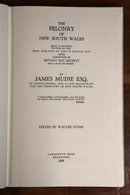 1964 The Felonry Of New South Wales Australian Colonial Convict History Book-2