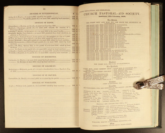 1856 The Clergy List For 1856 Antiquarian British Religious History Book