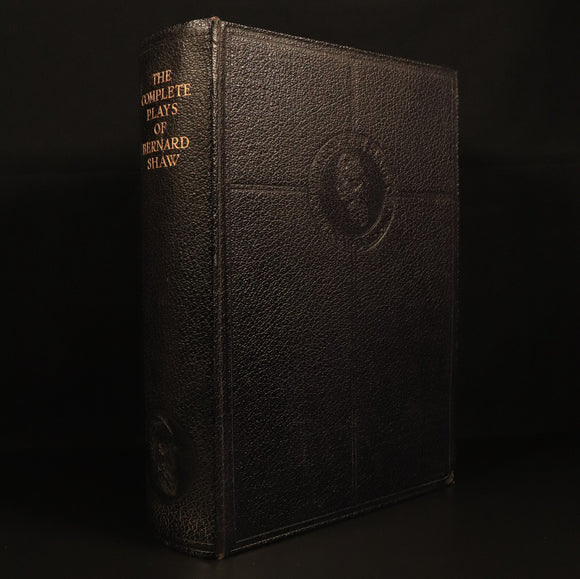 The Complete Plays Of Bernard Shaw c1950 1st Ed. British Drama Theatre Book