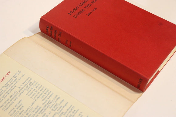 1964 Twenty Thousand Leagues Under The Sea by Jules Verne British Fiction Book