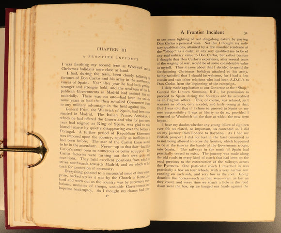 Chronicles Of A Gay Gordon 1921 British Military Biography History Book 1st Ed