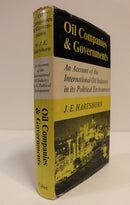 1962 Oil Companies & Governments by J Hartshorn Oil Industry History Book-8