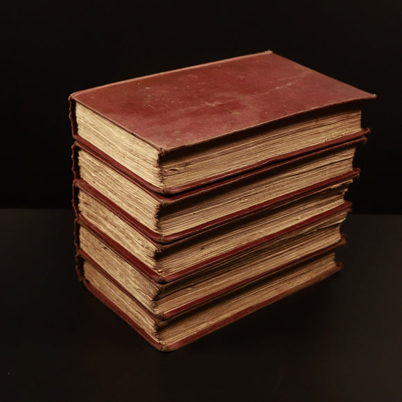 1836 5vol Prose Works Of Walter Scott Tales Of A Grandfather Antiquarian Books