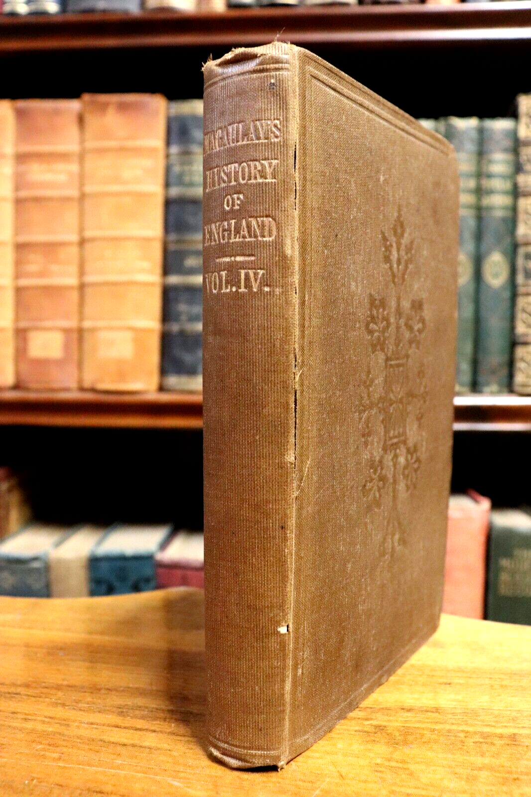 1864 The History Of England by Lord Macaulay Antique Book Vol. 4