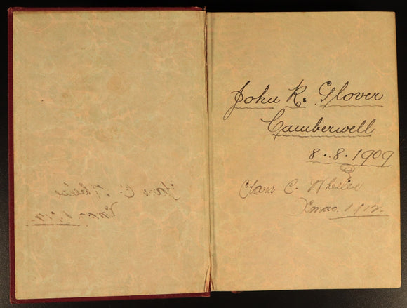 1907 Poems Of Robert Browning Antique British Poetry Book Oxford Edition