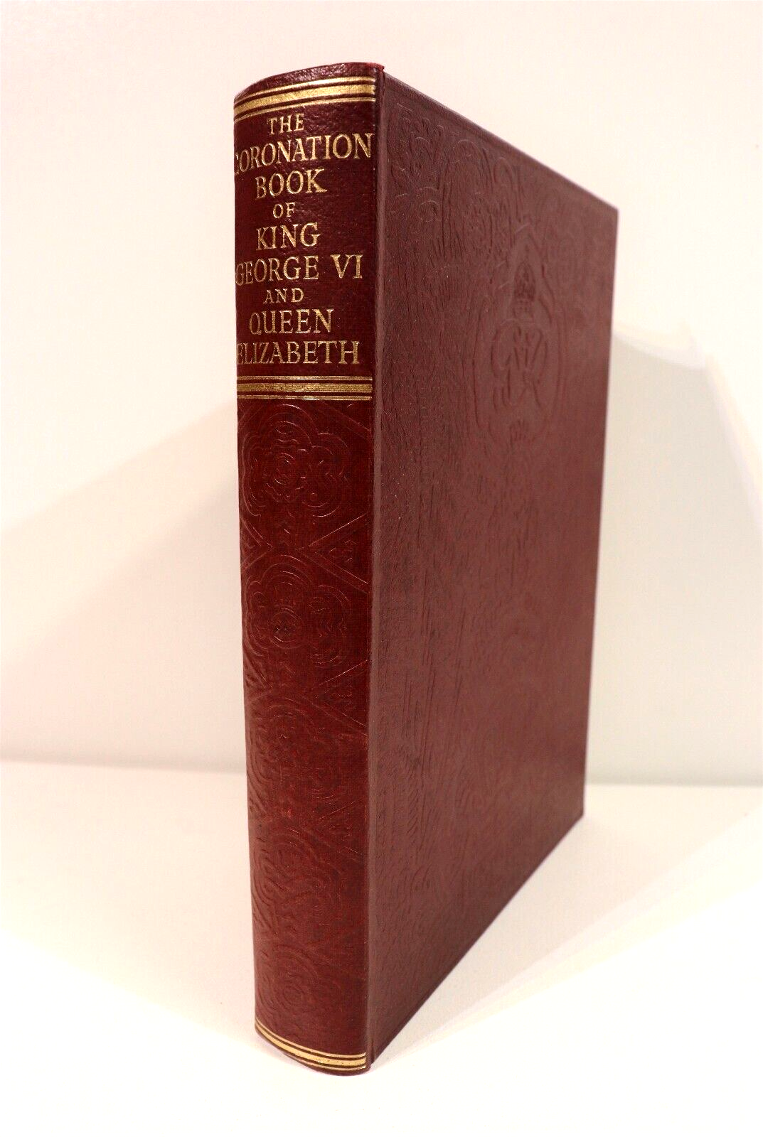 1937 Coronation Book Of King George VI Antique British Royal History Book