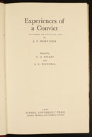 1965 Experiences Of A Convict by J.F. Mortlake - Australian Convict History Book-3