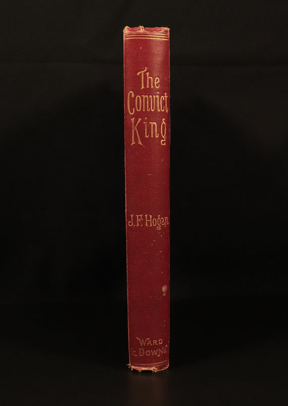 1891 The Convict King Jorgen Jorgenson Australian Convict History Book JF Hogan