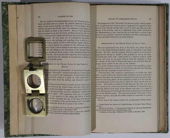 1892 Bulletin Of Museum Of Comparative Zoology Antique Natural History Book