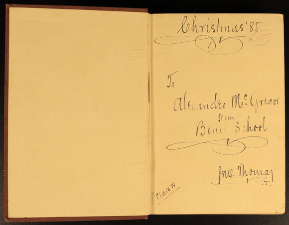 c1885 Wilson's Tales Of The Borders Antique Scottish History Literature Book