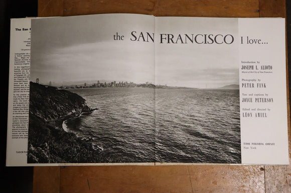 1970 The San Francisco I Love by Leon Amiel American Architecture & History Book