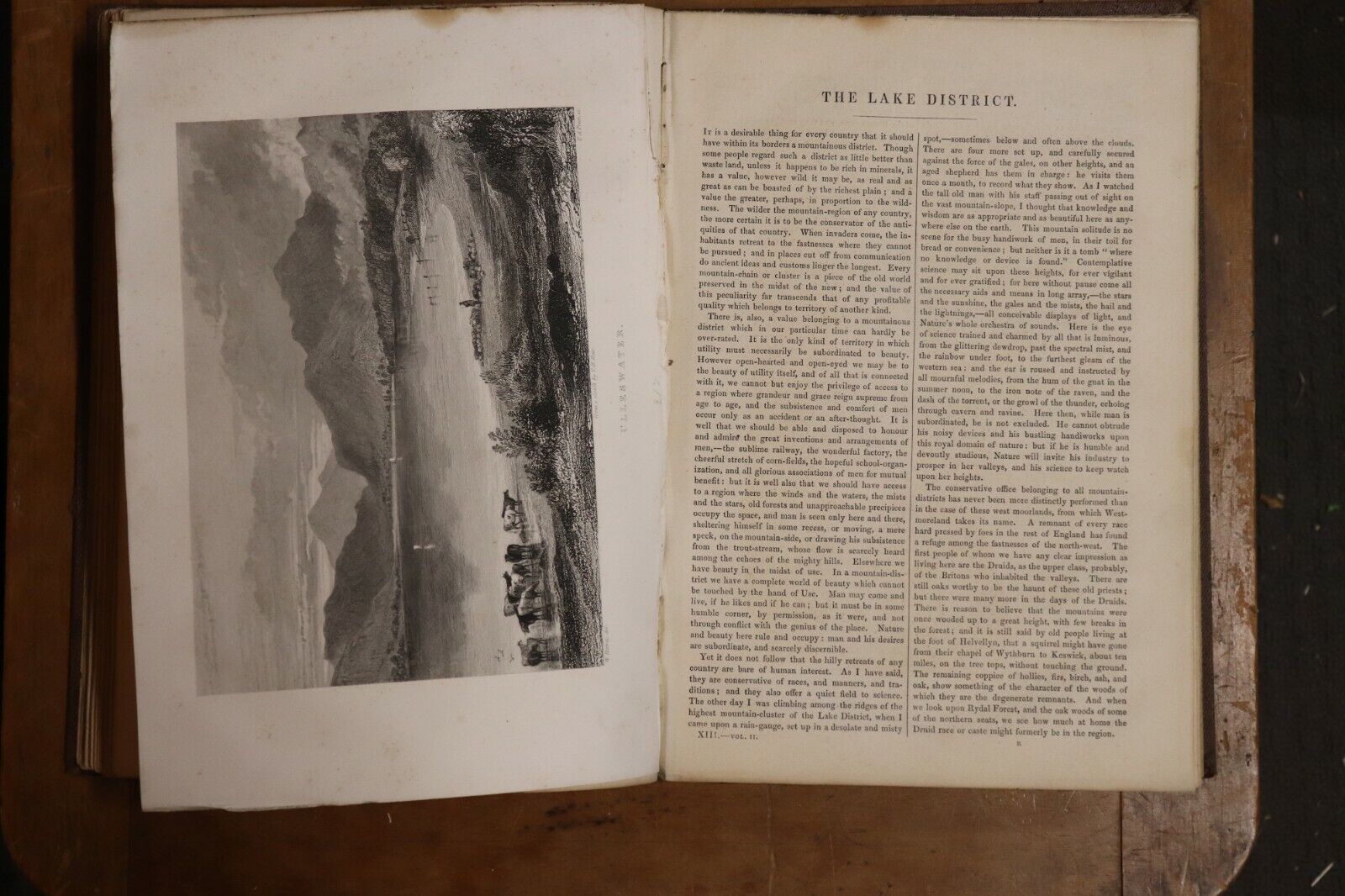 c1850 The Land We Live In British Empire Antique British History Book C. Knight