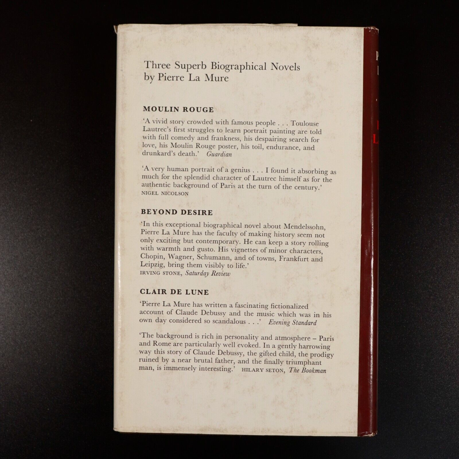 1976 The Private Life Of Mona Lisa by Pierre La Mure Vintage Fiction Book 1st Ed