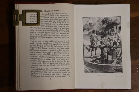 c1920 The School Of Arms by Ascot R. Hope Antique Military Fiction Book