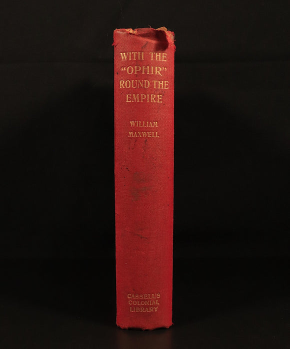 1902 With "Ophir" Round Empire Prince Of Wales Tour Antique British History Book
