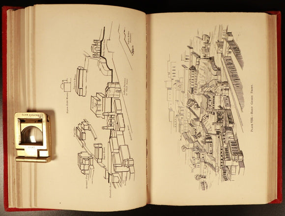 1895 Lucknow & Oude In The Mutiny by M. Innes Antique British Military Book Maps