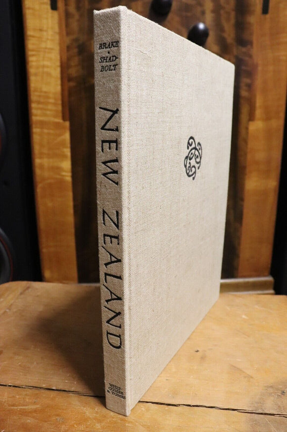 1964 New Zealand: Gift Of The Sea by B. Brake Vintage Photo History Book