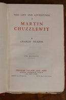 c1910 Martin Chuzzlewit by Charles Dickens Antique Classic Literature Book-3