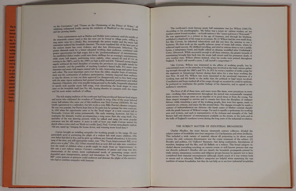1975 Broadsides Of The Industrial North by M. Vicinus British History Book
